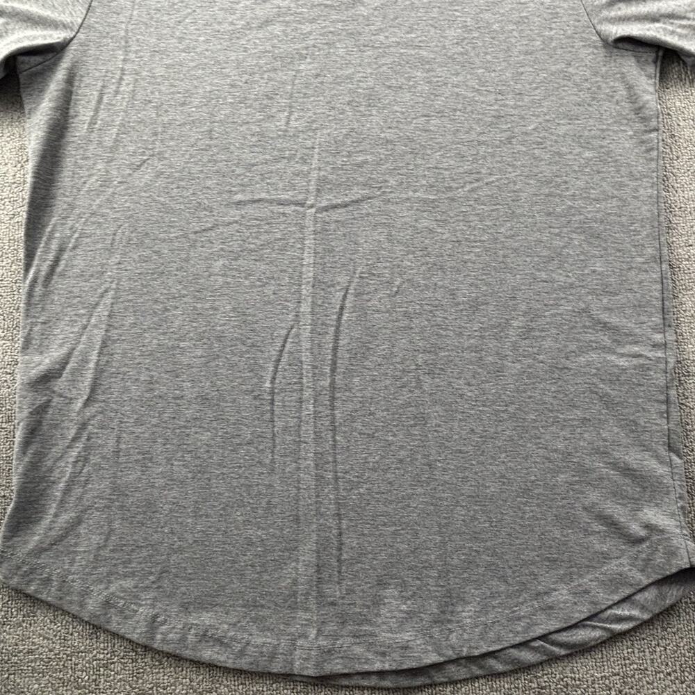 Cuts Clothing Shirt Adult Extra Large Gray Short Sleeve Active Athleisure Casual - Picture 6 of 14